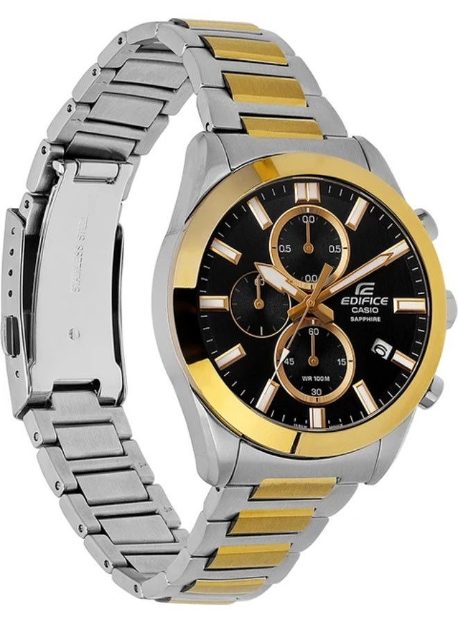 Casio Edifice metal watches with two-tone straps Chronograph EFB-710SG-1AVUDF - Image 4